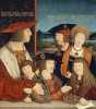 O Imperador Maximiliano I com a Família