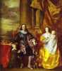 A família de Carlos I de Inglaterra am 1632