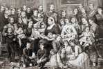 A família real em 1872