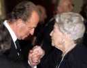 Em 2000 com o Rei Juan Carlos de Espanha
