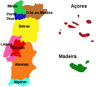 Mapa Distritos + Físico Portugal – 2X100 peças – On Play